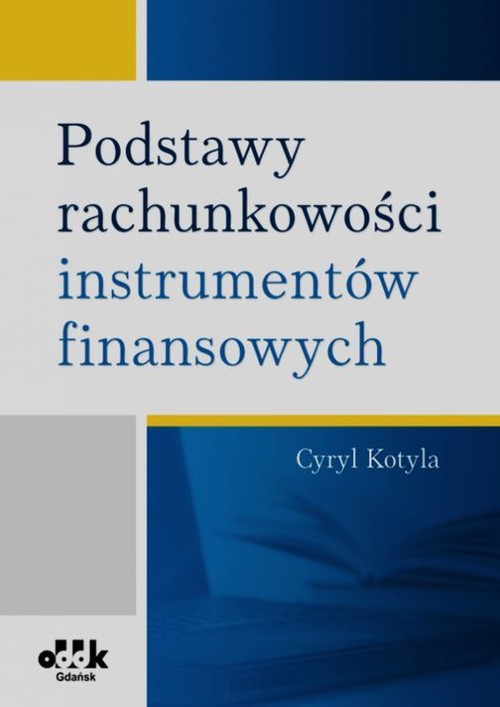 Image of Podstawy rachunkowości instrumentów finansowych