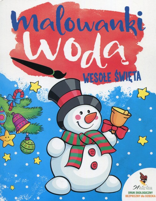 Image of Malowanki wodą Wesołe święta