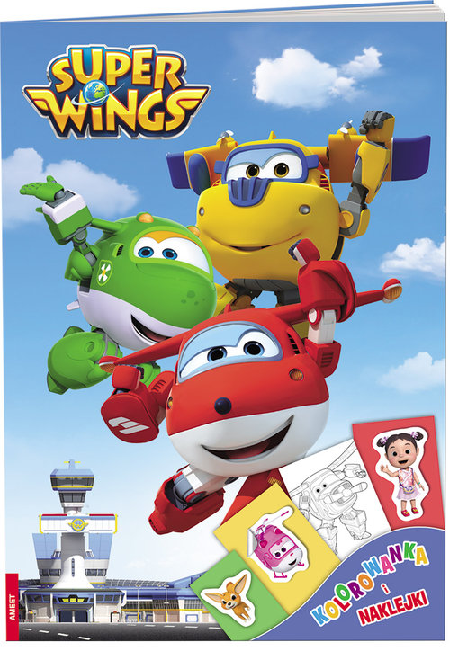 Image of Super Wings Kolorowanka i naklejki