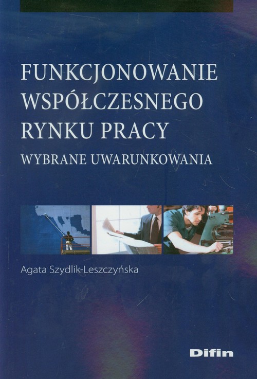 Image of Funkcjonowanie współczesnego rynku pracy Wybrane uwarunkowania