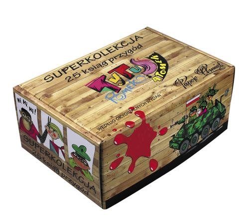 Image of Tytus, Romek i A'Tomek Superkolekcja 25 ksiąg przygód według oryginalnych wydań