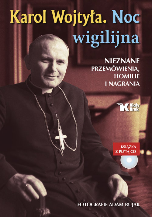 Image of Karol Wojtyła Noc wigilijna Książka z płytą CD Nieznane przemówienia, homilie i nagrania
