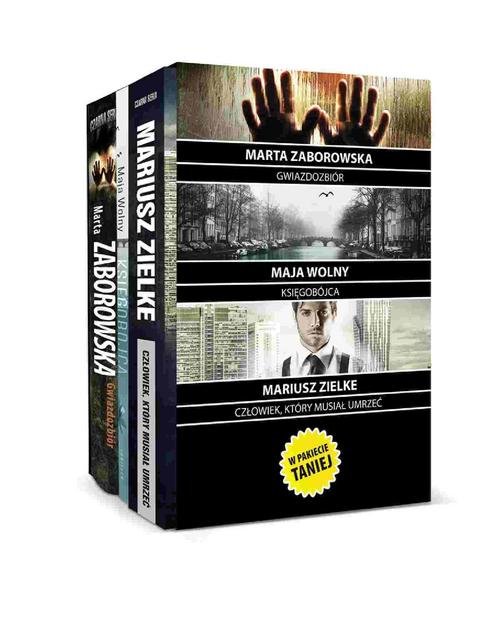 Image of Najlepsze polskie kryminały Gwiazdozbiór / Księgobójca / Człowiek, który musiał umrzeć Pakiet