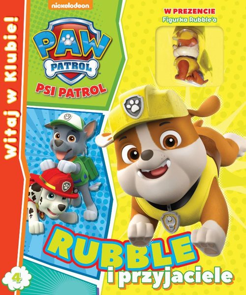 Image of Psi Patrol Witaj w Klubie Tom 4 Rubble i przyjaciele