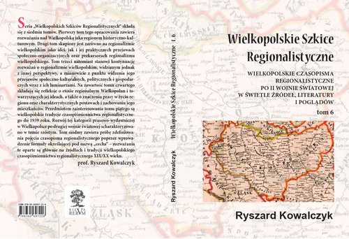 Image of Wielkopolskie Szkice Regionalistyczne Tom 6