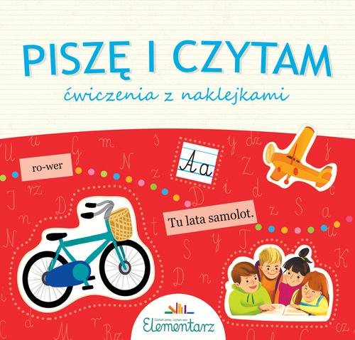 Image of Piszę i czytam Ćwiczenia z naklejkami do Elementarza