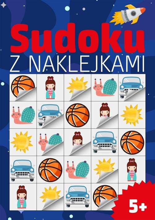 Image of Sudoku z naklejkami 5+