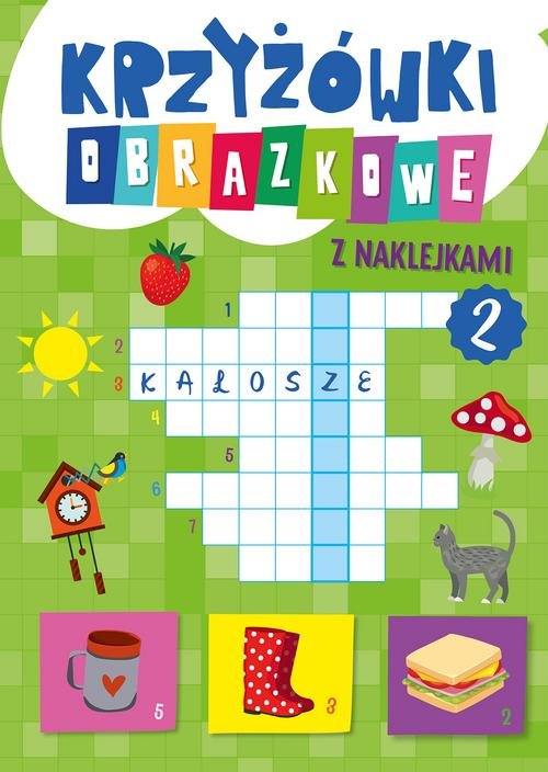 Image of Krzyżówki obrazkowe z naklejkami 2