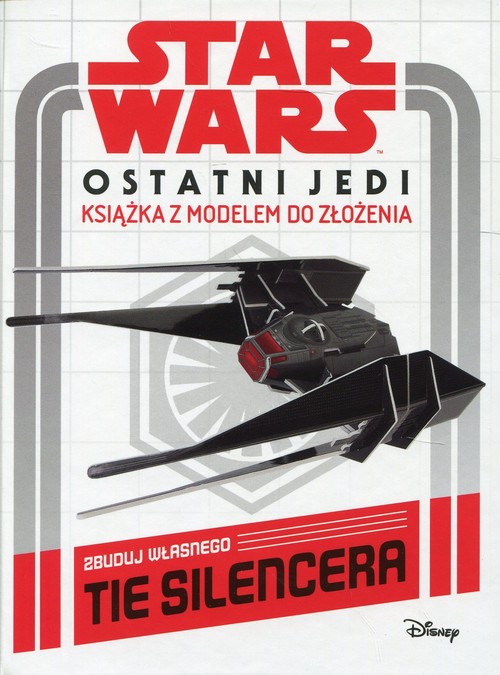 Image of Star Wars Ostatni Jedi Książka z modelem do złożenia Zbuduj własnego Tie Silencera