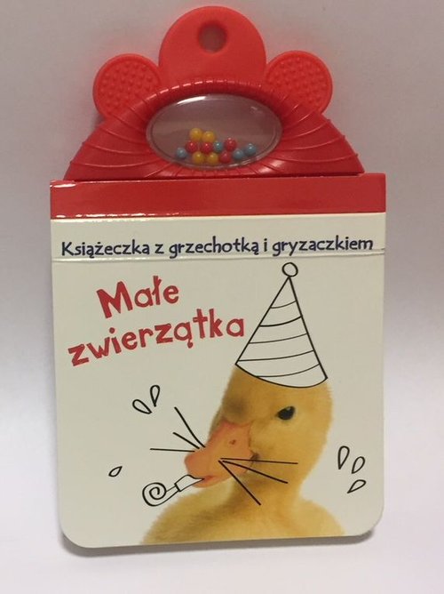 Image of Książeczka z grzechotką i gryzaczkiem Małe zwierzątka