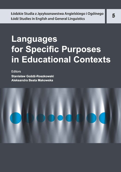 Image of Languages for Specific Purposes in Educational Contexts