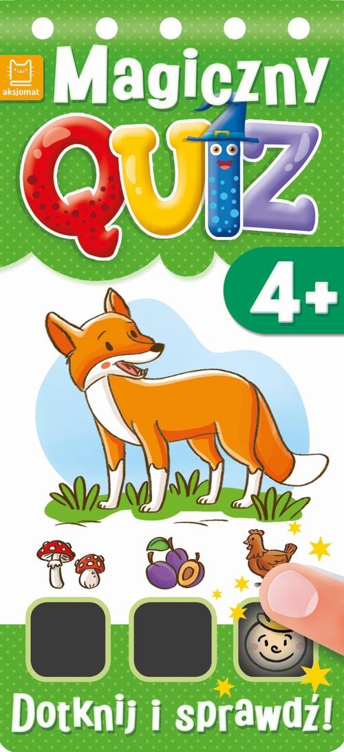Image of Magiczny quiz Potrzyj i sprawdź od 4 lat Zielony
