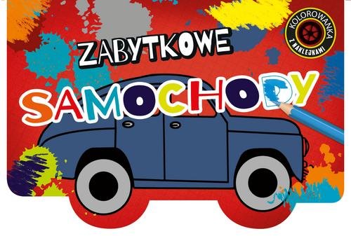 Image of Kolorowanka z wykrojnikiem Zabytkowe samochody