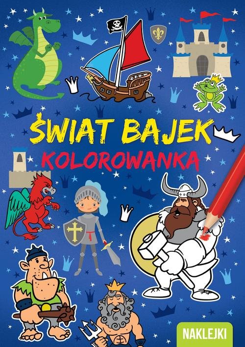 Image of Kolorowanka A4 Świat bajek