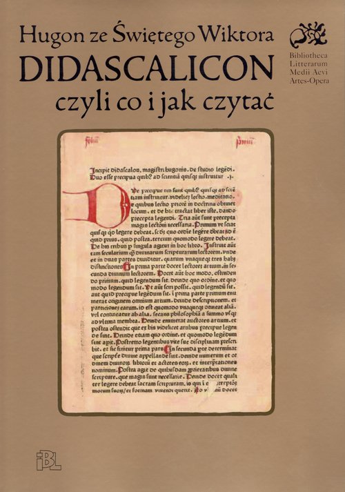 Image of Didascalicon czyli co i jak czytać