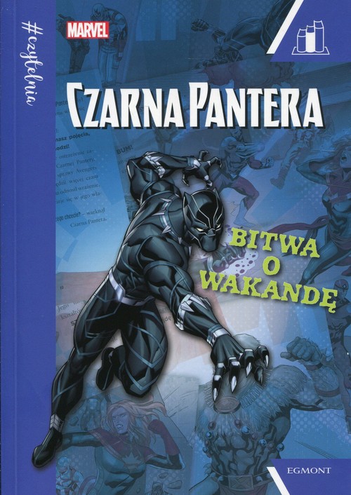 Image of Marvel Czarna Pantera Bitwa o Wakandę Seria niebieska