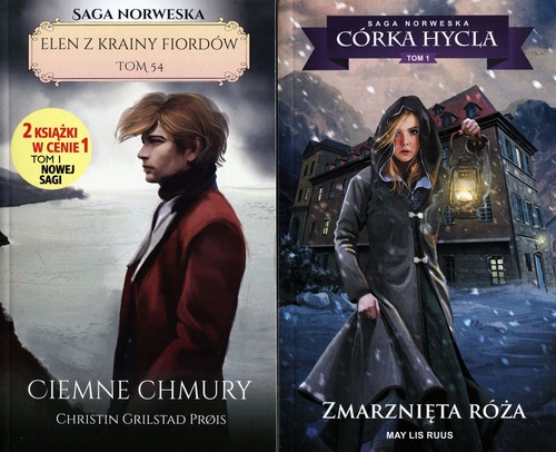 Image of Elen z krainy fiordów Tom 54 Ciemne chmury / Córka hycla Tom 1 Zmarznięta róża Pakiet