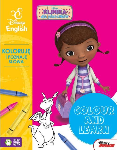 Image of Colour and learn! Dosia Koloruję i poznaję słowa Disney English