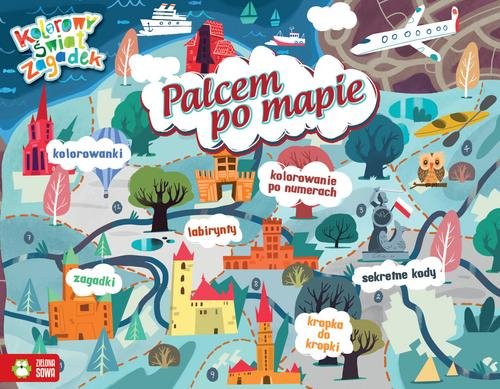 Image of Kolorowy świat zagadek Palcem po mapie