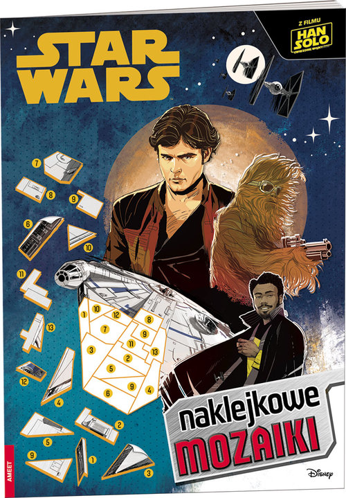 Image of Han Solo Gwiezdne wojny - historie Naklejkowe Mozaiki MOZ-3
