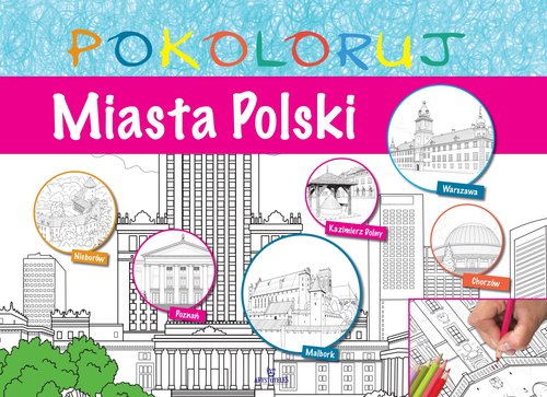 Image of Miasta Polski - pokoloruj