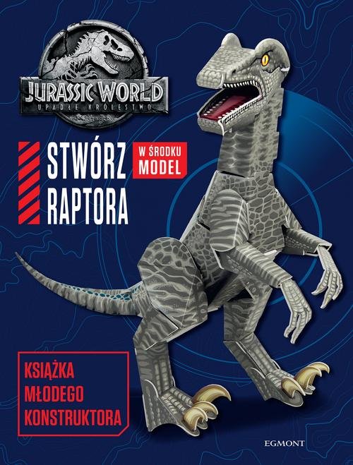 Image of Jurassic World 2 Stwórz raptora Książka młodego konstruktora
