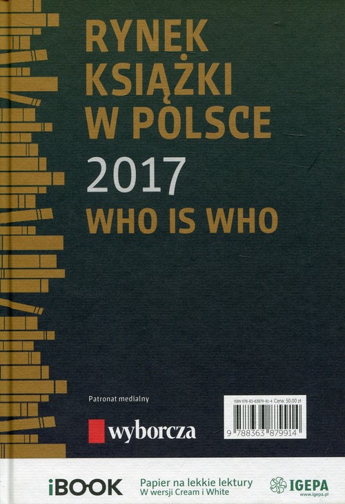 Image of Rynek książki w Polsce 2017 Who is who