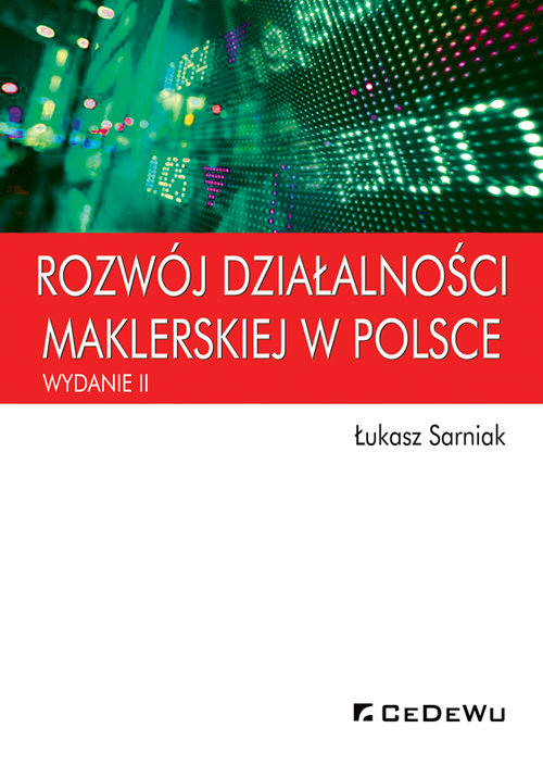 Image of Rozwój działalności maklerskiej w Polsce
