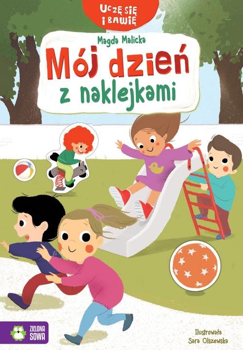 Image of Uczę się i bawię Mój dzień z naklejkami