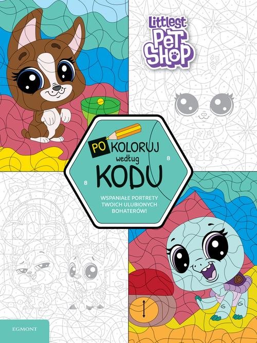 Image of Littlest Pet Shop Pokoloruj według kodu