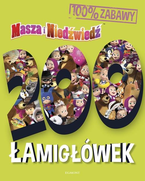 Image of Masza i Niedźwiedź 200 łamigłówek