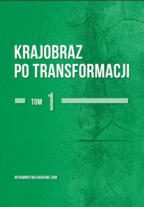 Image of Krajobraz po transformacji Tom 1