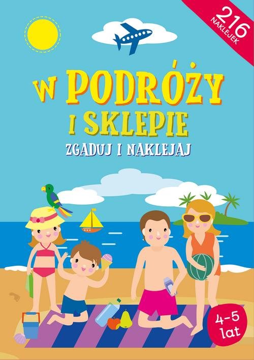 Image of W podróży i sklepie Zgaduj i naklejaj