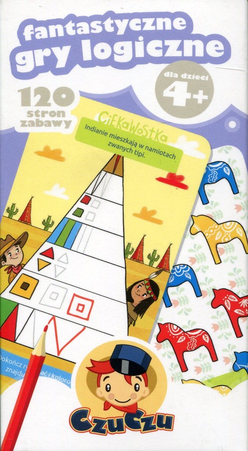 Image of CzuCzu Fantastyczne gry logiczne 4+
