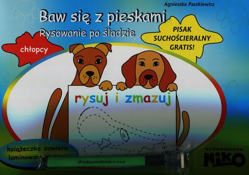 Image of Baw się z pieskami Rysowanie po śladzie