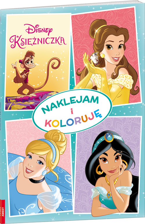 Image of Disney Księżniczka Naklejam I Koloruję NAK-7