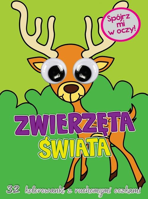 Image of Kolorowanka z oczkami Zwierzęta świata