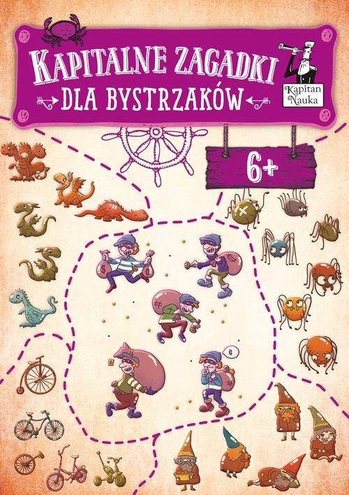 Image of Kapitalne zagadki dla bystrzaków 6+ Kapitan Nauka