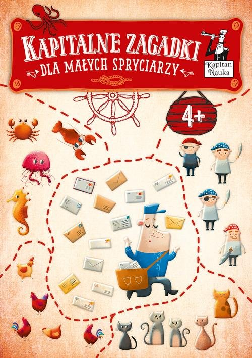 Image of Kapitalne zagadki dla małych spryciarzy 4+ Kapitan Nauka