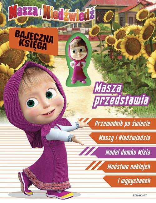 Image of Masza i Niedźwiedź Masza przedstawia Bajeczna księga