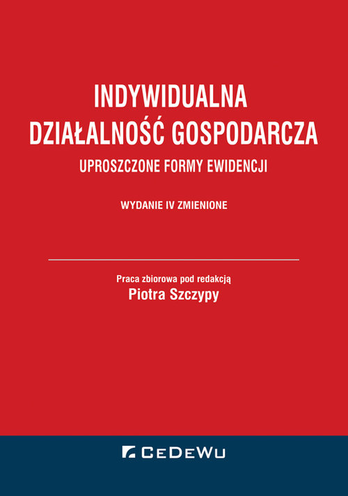 Image of Indywidualna działalność gospodarcza Uproszczone formy ewidencji