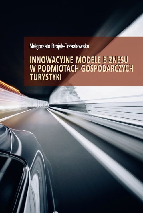 Image of Innowacyjne modele biznesu w podmiotach gospodarczych turystyki