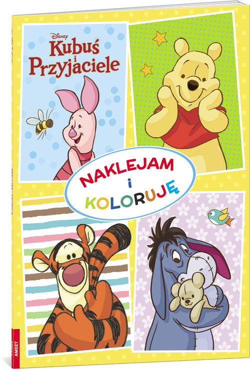 Image of Kubuś i Przyjaciele Naklejam i koloruję NAK-10