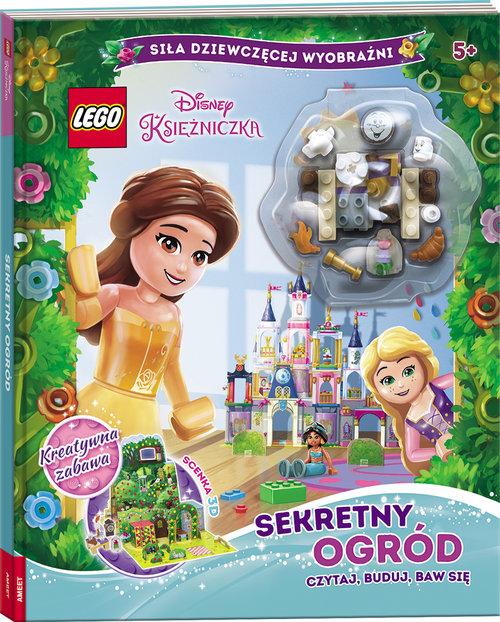 Image of Lego Disney Księżniczka Sekretny Ogród Czytaj, Buduj, Baw Się LMB-6101