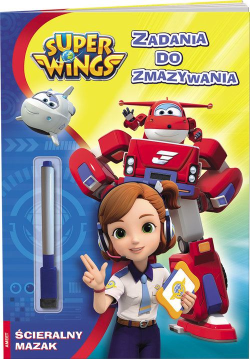 Image of Super Wings Zadania do zmazywania PTC-301