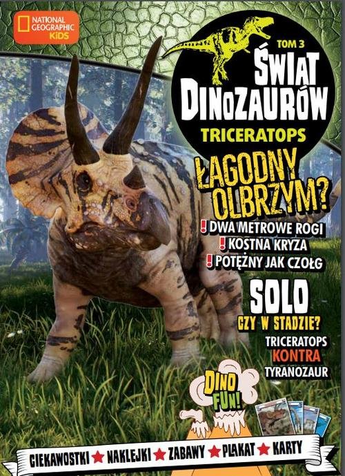 Image of Świat Dinozaurów 3 Triceratops