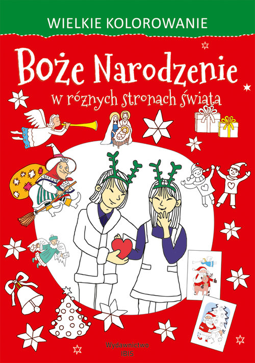 Image of Wielkie kolorowanie Boże Narodzenie w różnych stronach świata