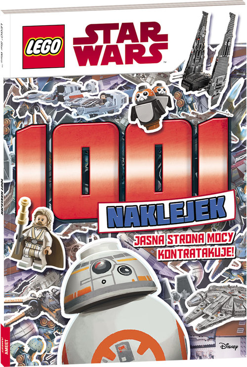 Image of Lego Star Wars 1001 naklejek Jasna strona mocy kontratakuje