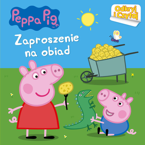 Image of Świnka Peppa Odkryj i czytaj nr 1 Zaproszenie na obiad