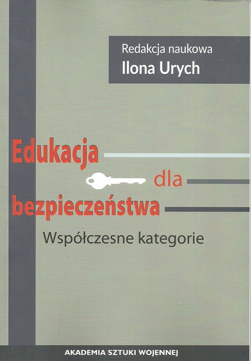 Image of Edukacja dla bezpieczeństwa Współczesne kategorie